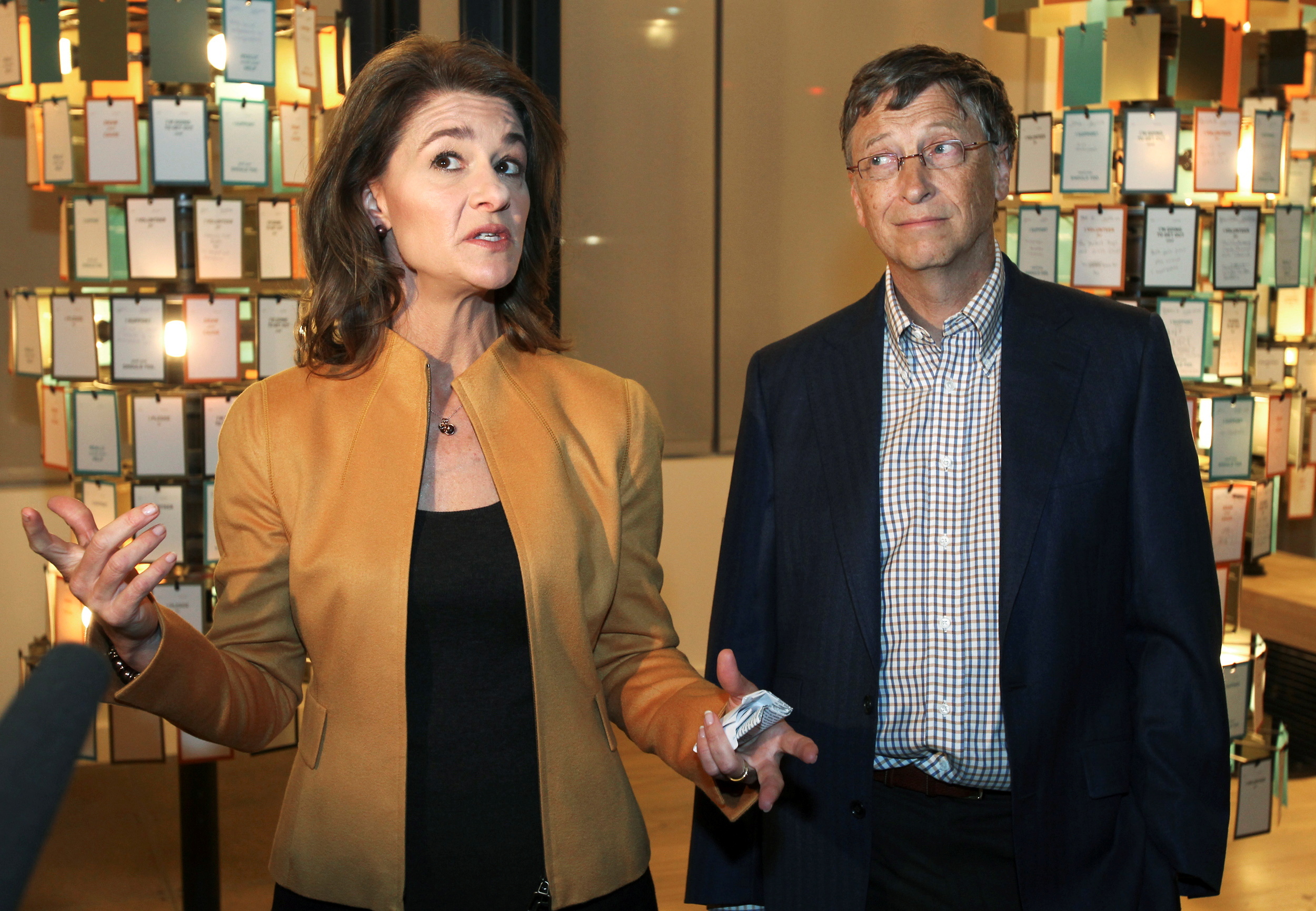 Melinda Gates se convirtió en mil millonaria tras una transferencia de Bill Gates