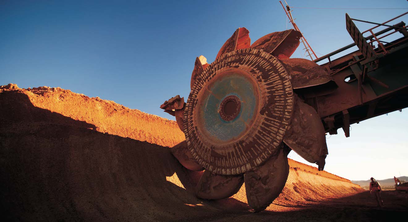 Mina de cobre Spence en Chile