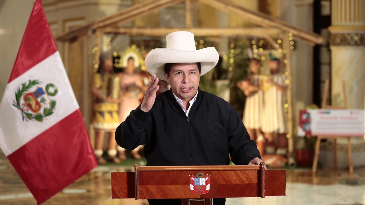 Presidente peruano Pedro Castillo reformará nuevamente su gabinete, el cuarto en seis meses