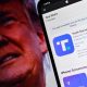 Empresa de Trump se dispara en bolsa y su app Truth Social encabeza descargas en la App Store