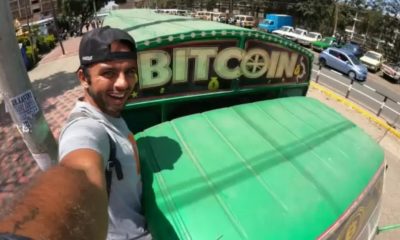 El joven maratonista que busca viajar por 40 países pagando solo en Bitcoin