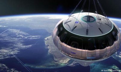 Compañía de turismo presenta su lujosa cápsula para observar la Tierra desde el espacio