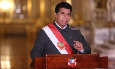 Congreso de Perú admitió a trámite una nueva moción de destitución de Pedro Castillo