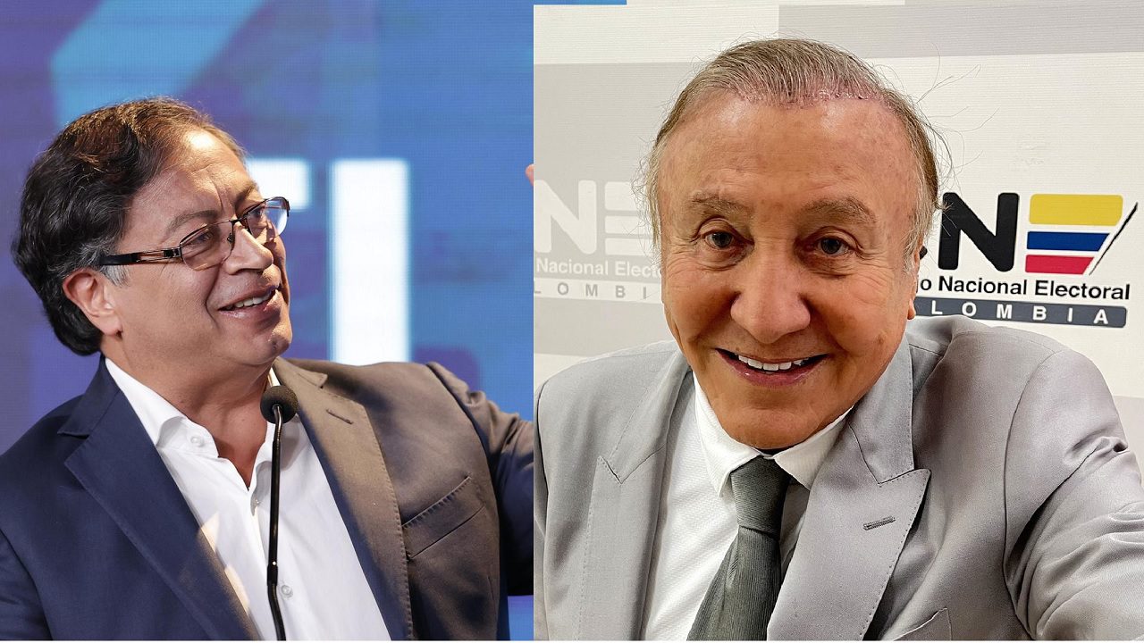 Gustavo Petro y Rodolfo Hernández se disputarán la Presidencia de Colombia