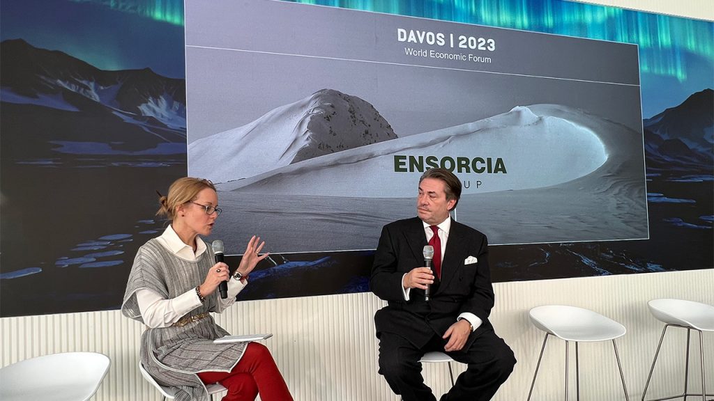 Davos 2023: Presidente de Ensorcia Group se refiere al impacto de la industria en la transición energética