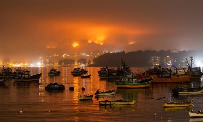 Diez detenidos por los violentos incendios en el sur de Chile y el número de fallecidos en la catástrofe aumenta a 24