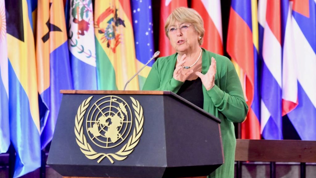 Expresidenta Michelle Bachelet: 'la velocidad hacia la igualdad plena es demasiado lenta'