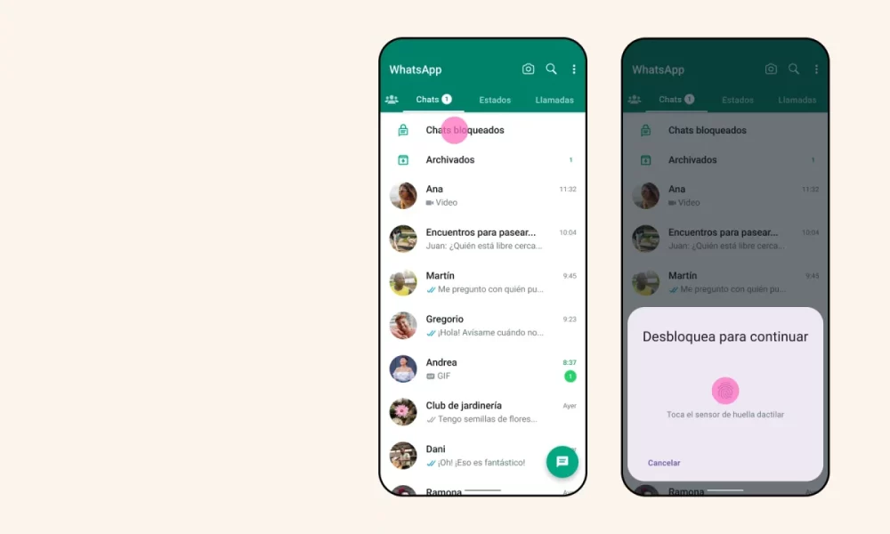 WhatsApp pozwoli już na blokowanie czatów;  Dzięki temu możesz chronić swoje najbardziej intymne rozmowy