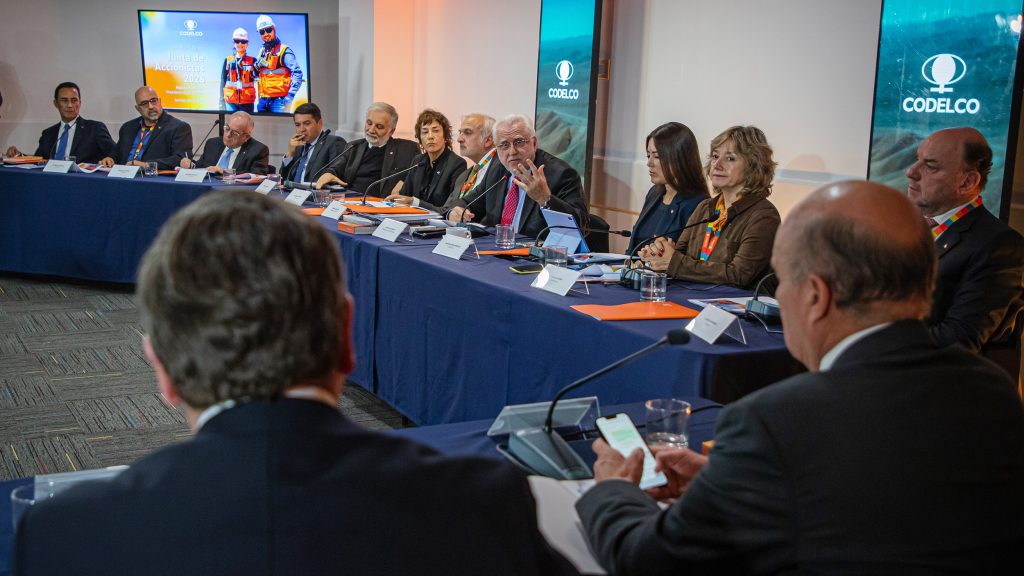 Junta de accionistas CODELCO